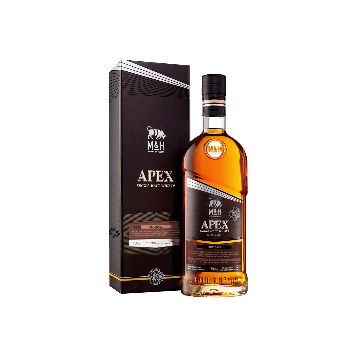 Milk & Honey Apex Rhum Cask Single Malt Whisky 57,3 %
