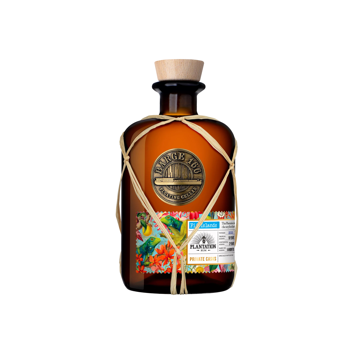 Plantation Fiji 5 ans Barge 166 Klac Rhum 58,70 %