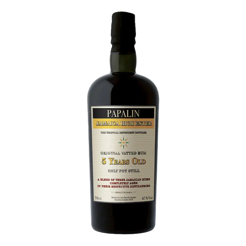 Papalin 5 ans Jamaica High Ester Rhum 47 %