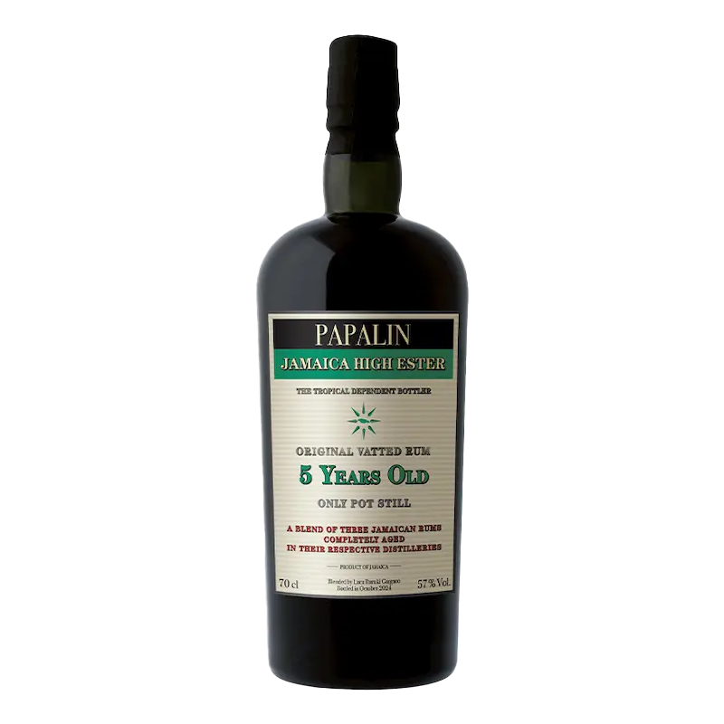 Papalin 5 ans Jamaica High Ester Overproof Rhum 57 %
