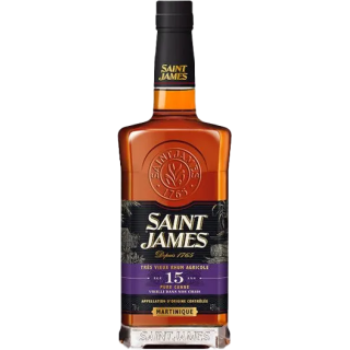 Saint James Vieux 15 ans Rhum 43 %
