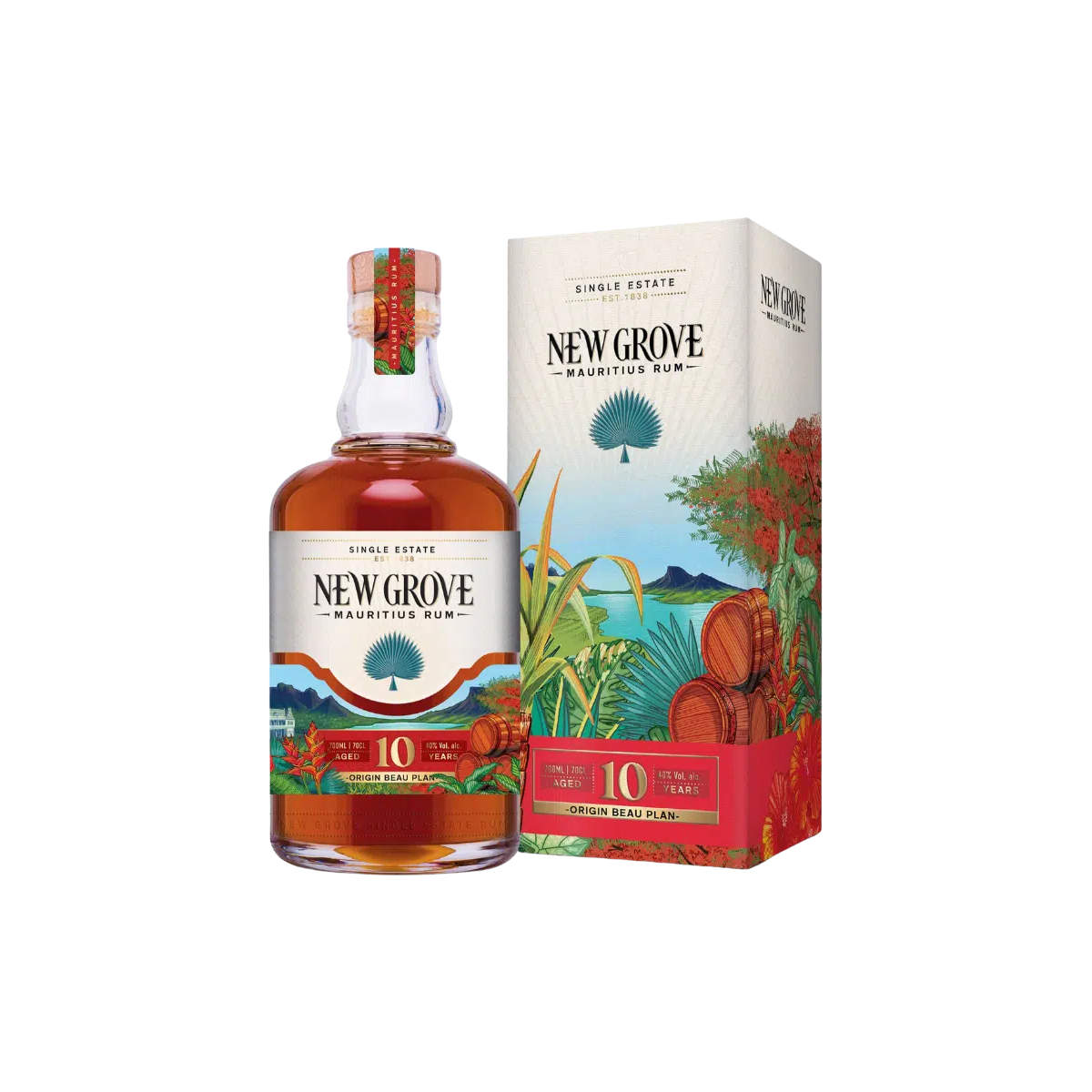 New Grove 10 ans Old Tradition Rhum 2025 42 %