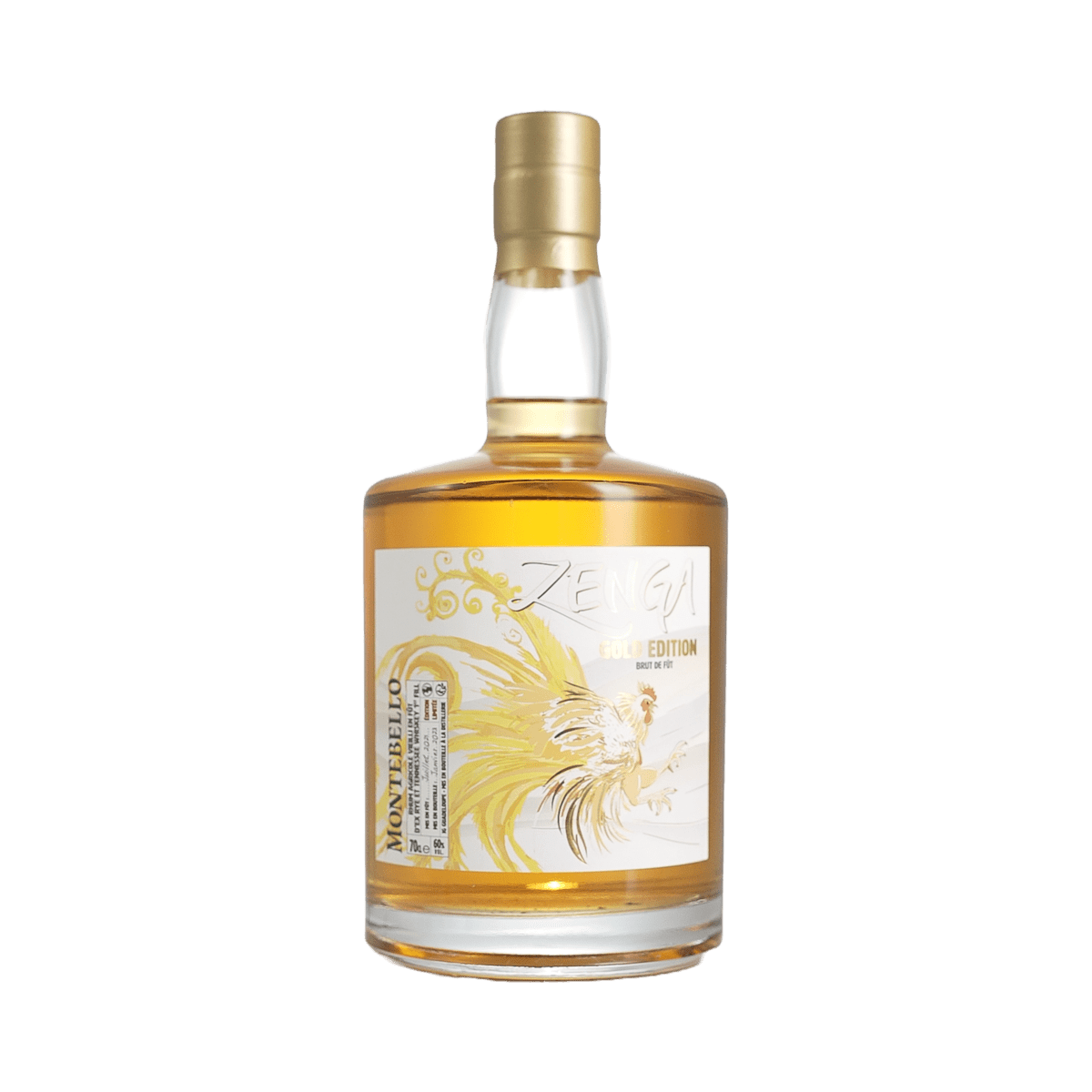 Montebello Zenga Gold Rhum Agricole 60 %