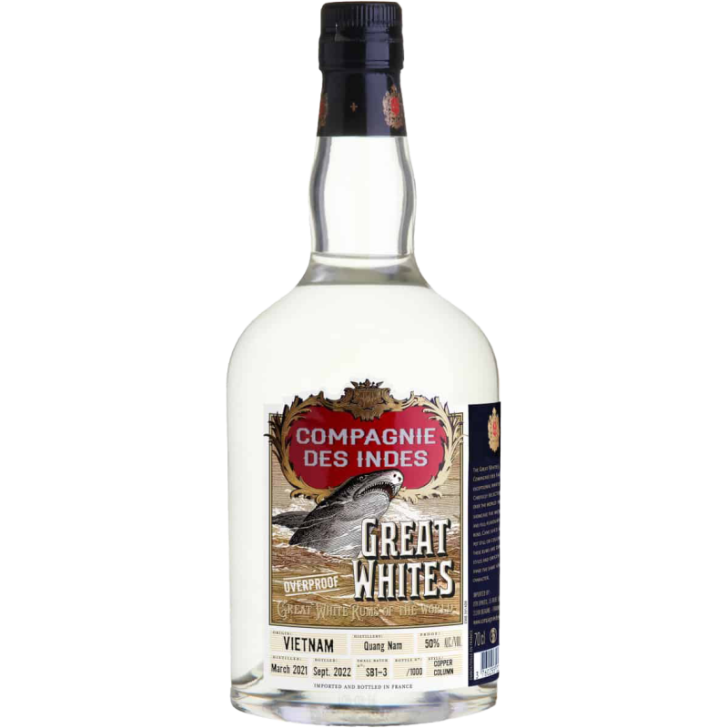 Compagnie des Indes Great Whites Vietnam Quang Nam Rhum 50 %