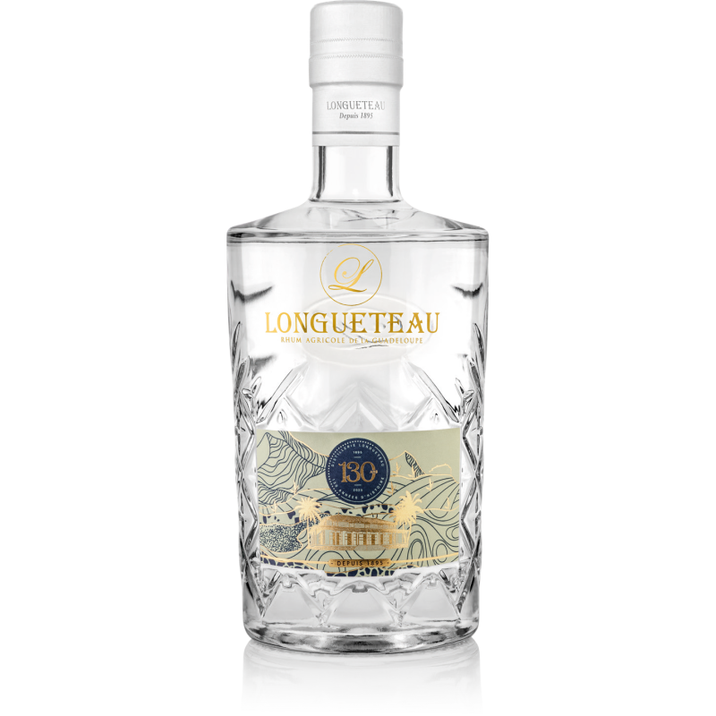 Longueteau 130 ans rhum blanc 58,9 %