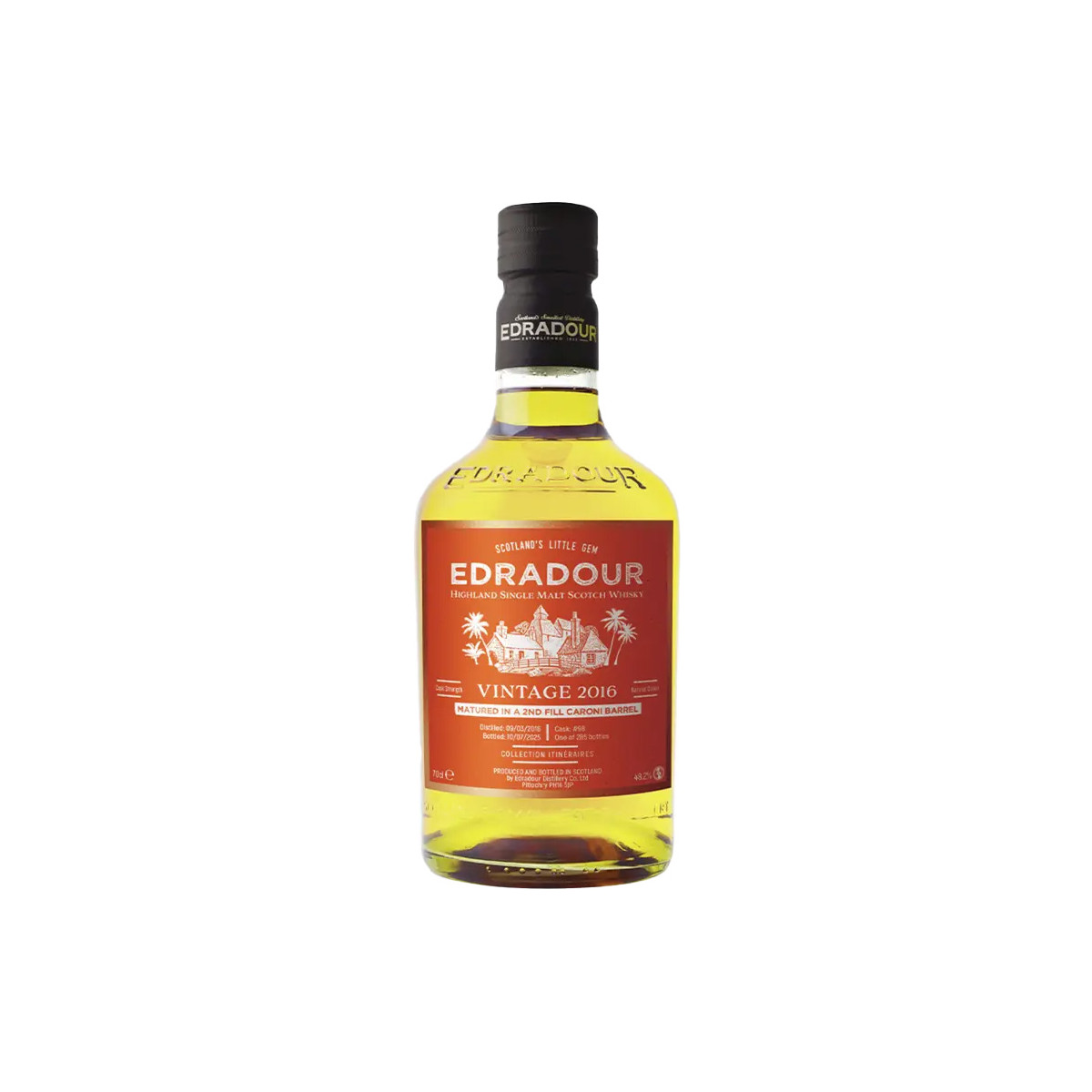Edradour 9 ans 2016 Caroni Cask Itinéraires Whisky 48,2 %