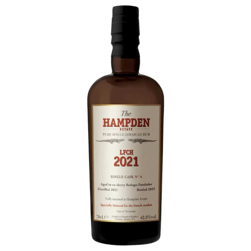 Hampden 2021 LFCH 4 ans 2021 Fundador Rhum 62,8 %