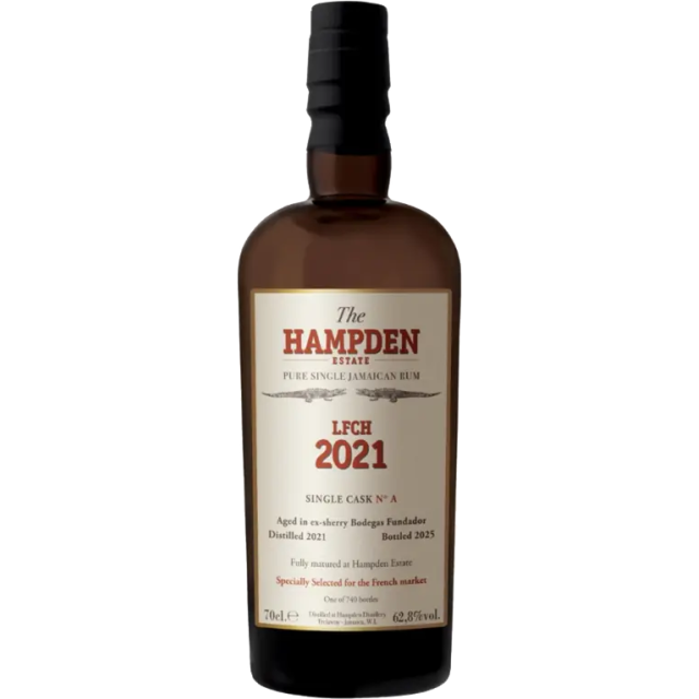 Hampden 2021 LFCH 4 ans 2021 Fundador Rhum 62,8 %