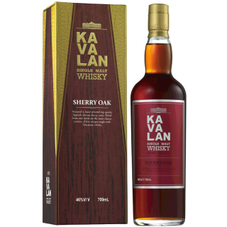 Kavalan Sherry Oak Single Malt Whisky 46 %