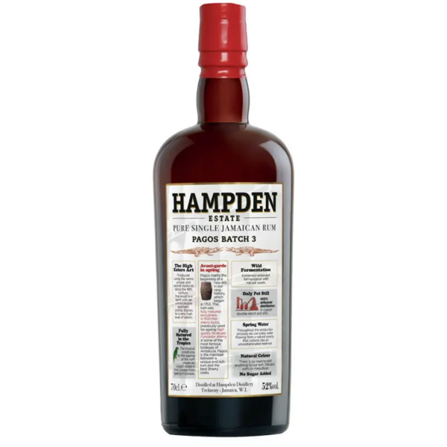 Hampden Pagos 2024 Batch 3 Rhum 52 %