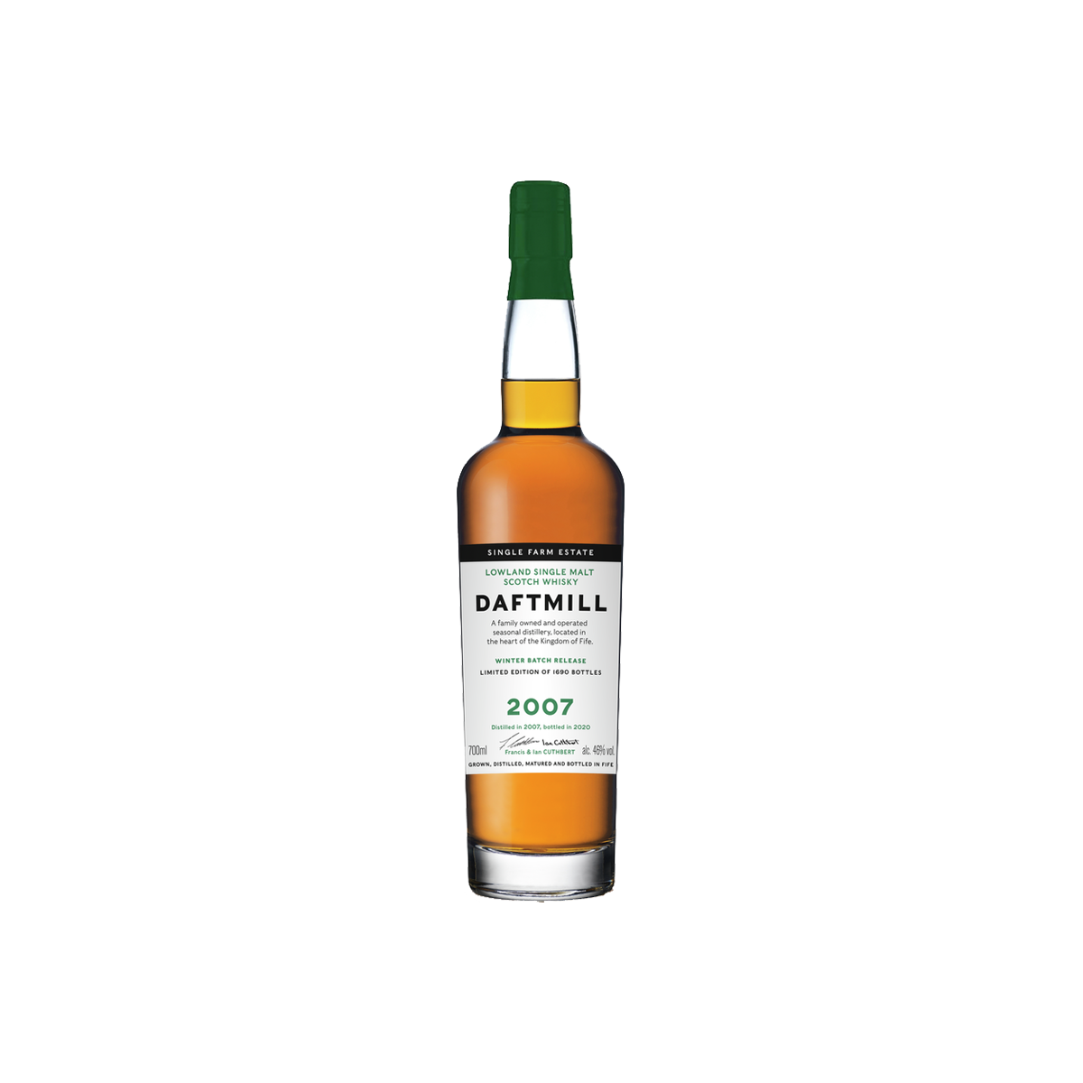 Daftmill 2007 Winter Release Batch 4 EUROPE B.Bros Whisky 46 %