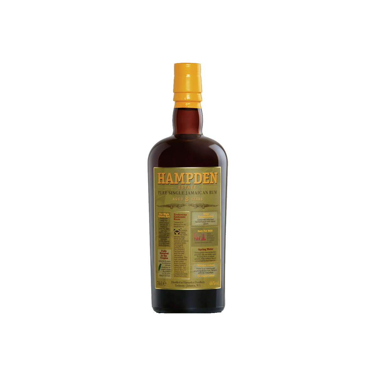 Hampden 8 ans Rhum 46 %