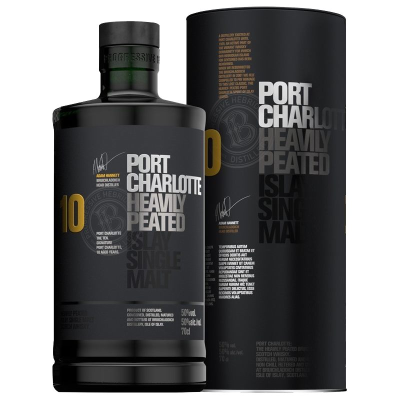 Port Charlotte 10 ans Whisky 50 %