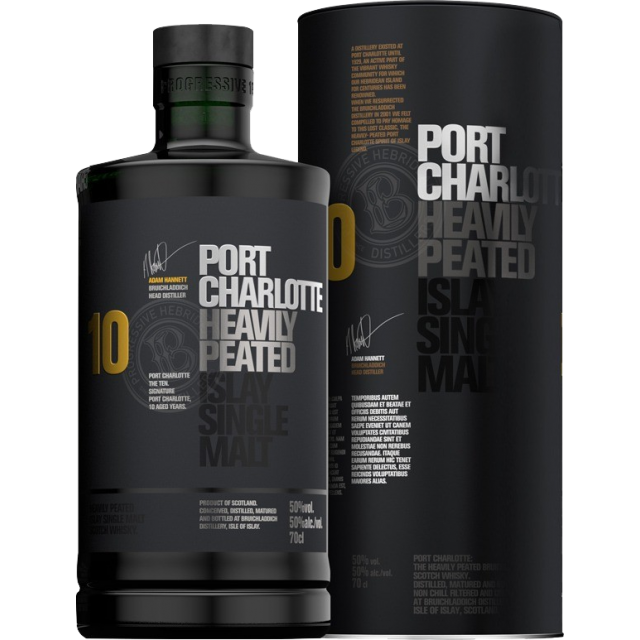Port Charlotte 10 ans Whisky 50 %