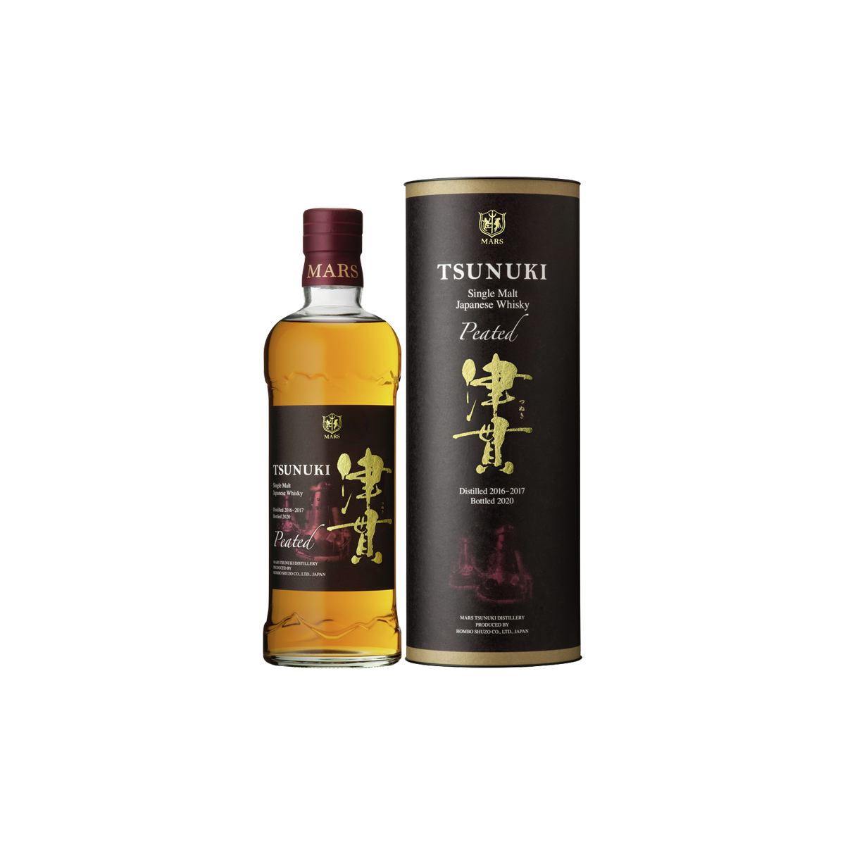 Mars Tsunuki Peated Whisky 50 %