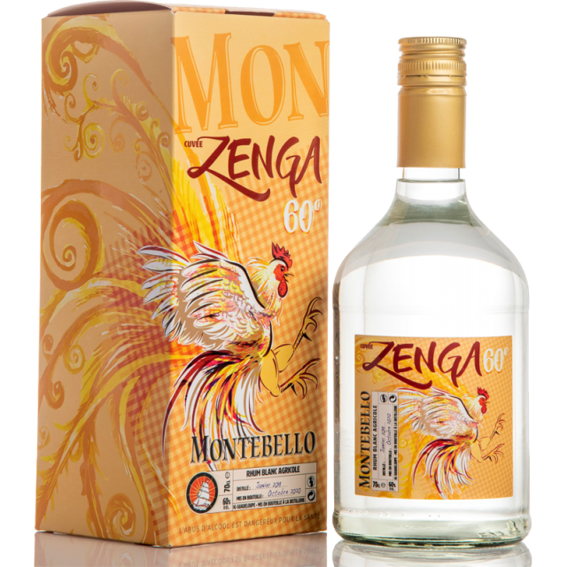 Montebello Zenga Rhum Blanc 60 %