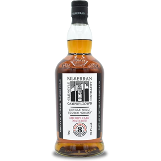 Kilkerran 8 ans Brut de Fût Sherry Cask Whisky 58,1 %