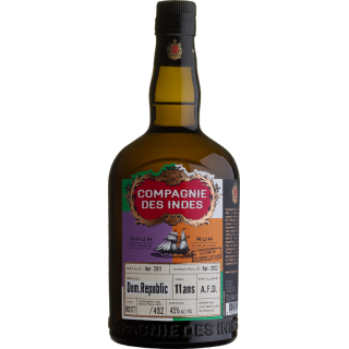 Compagnie des Indes République Dominicaine 11 ans Rhum 45%