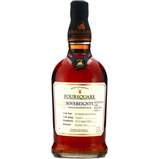 Foursquare Sovereignty Rhum 62 %
