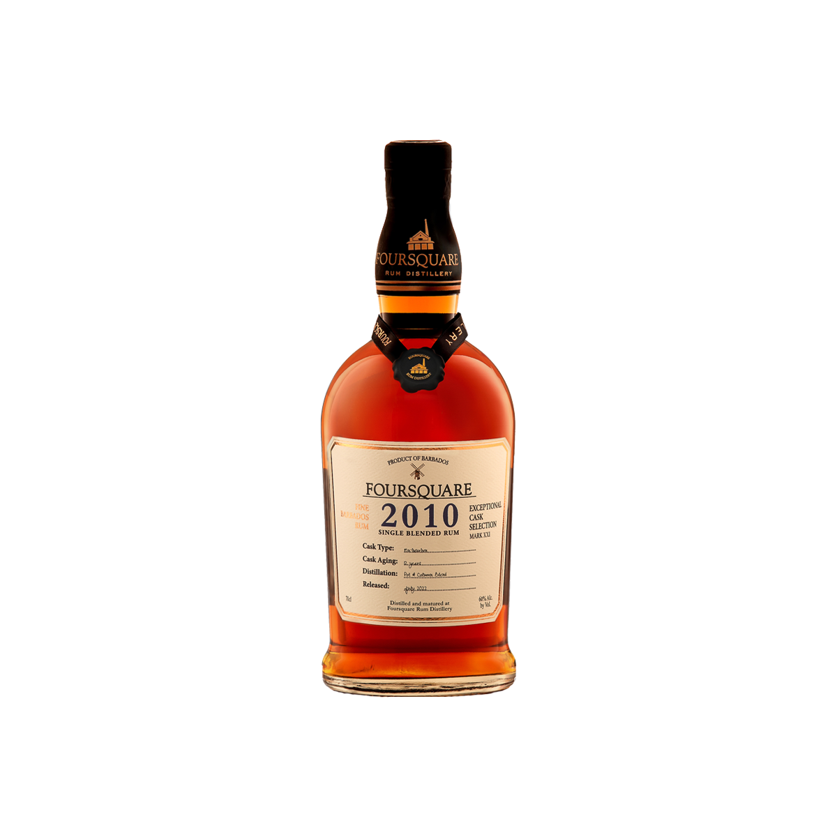 Foursquare 2010 Rhum 60 %