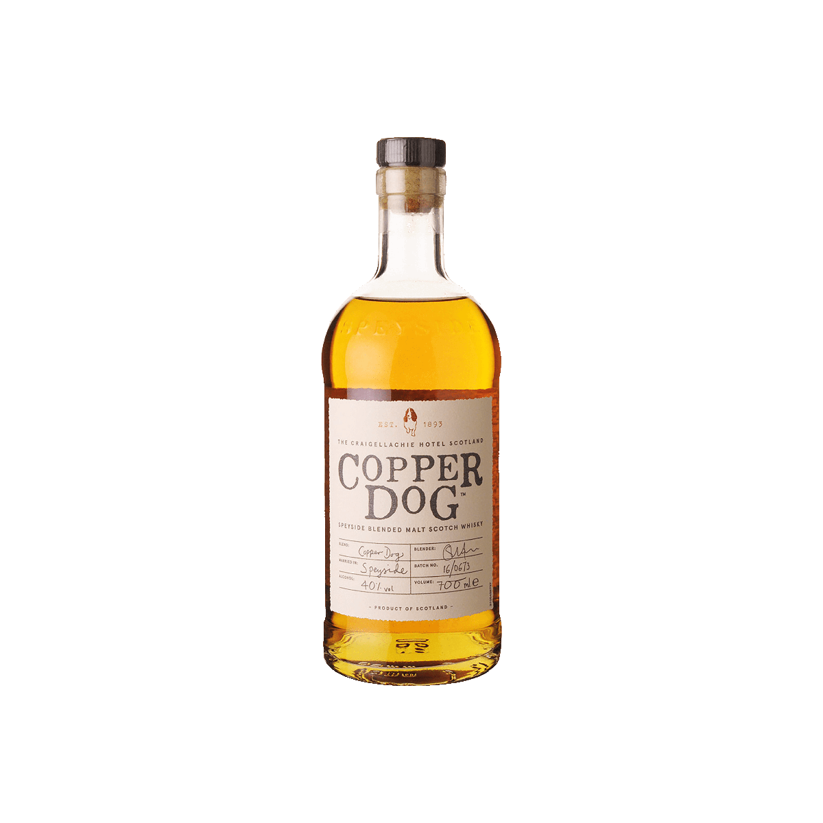 Copper Dog Blended Malt Whisky 40 %