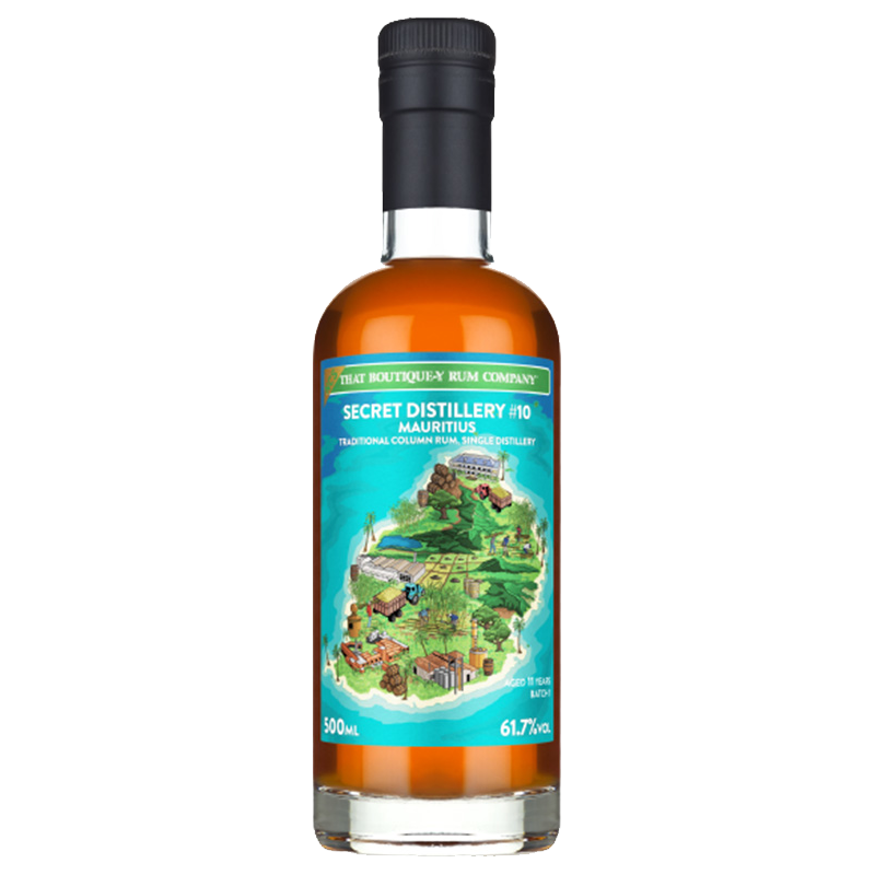 That Boutique-y Rum Secret Distillery 11 ans Mauritius Rhum 61,7 %