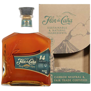 Flor de Caña 14 ans Rhum 43 %