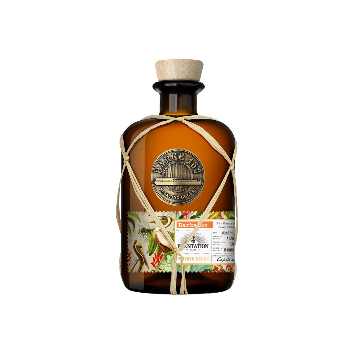 Plantation Barbados 6 ans Barge 166 Klac Rhum 50,60 %