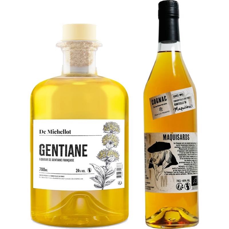 Pack De Michellot Gentiane et Maquisards Cognac
